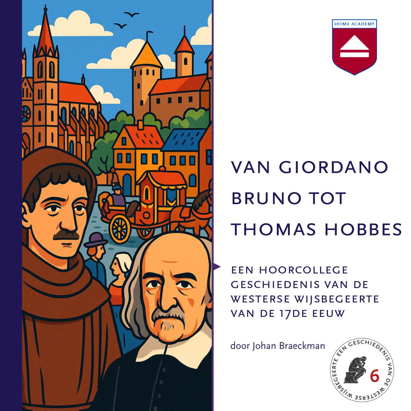 Omslag van Van Giordano Bruno tot Thomas Hobbes