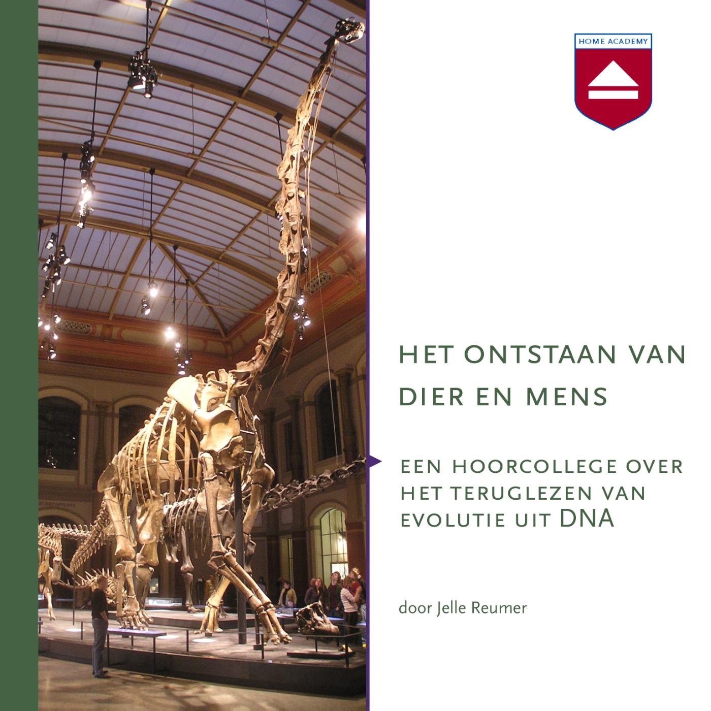 Omslag van Het ontstaan van dier en mens