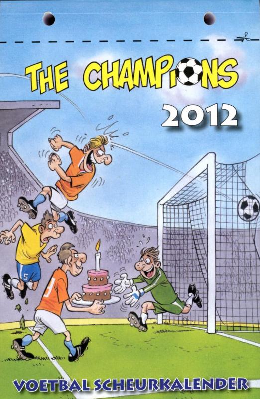 Omslag van The Champions scheurkalender 2012