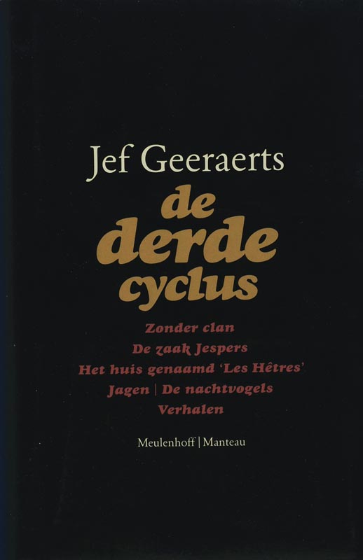 Omslag van De derde cyclus