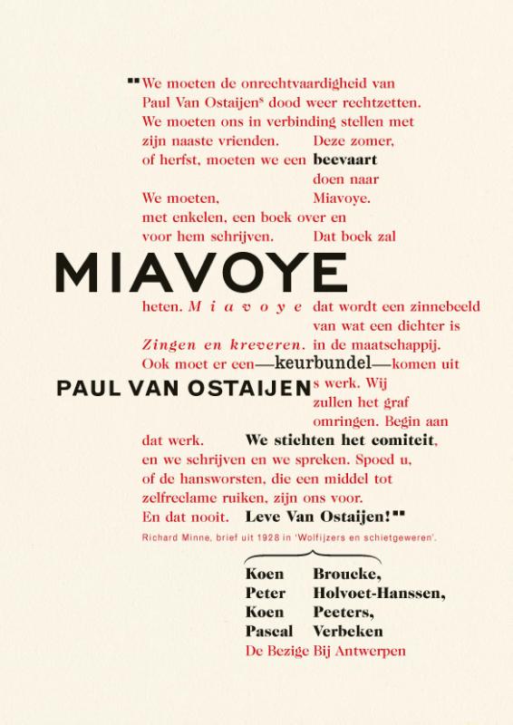 Omslag van Miavoye