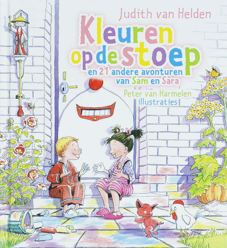 Omslag van Kleuren op de stoep