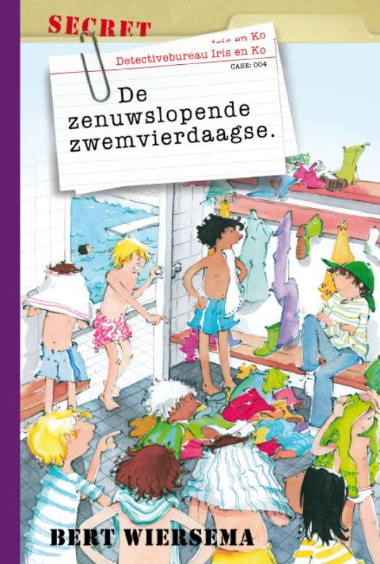 Omslag van De zenuwslopende zwemvierdaagse