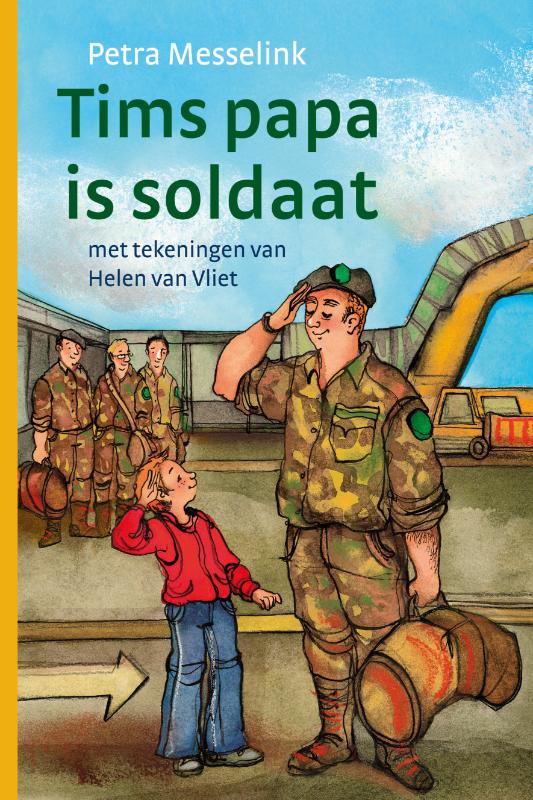 Omslag van Tims papa is soldaat