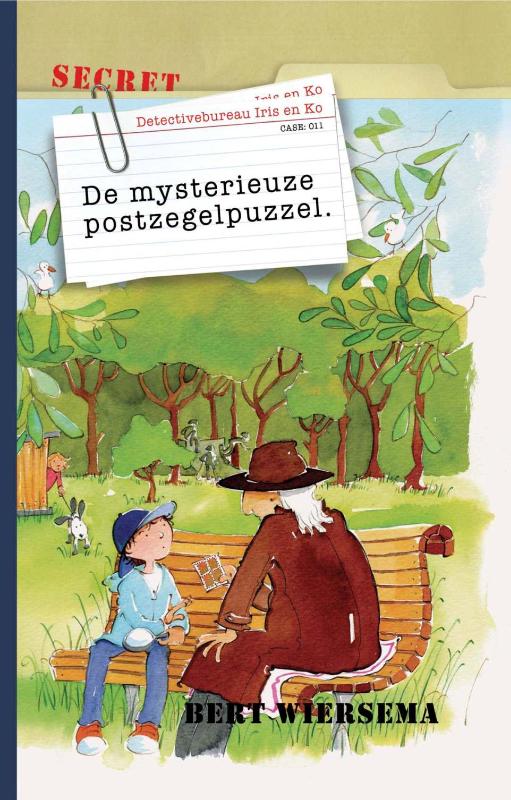 Omslag van De mysterieuze postzegelpuzzel