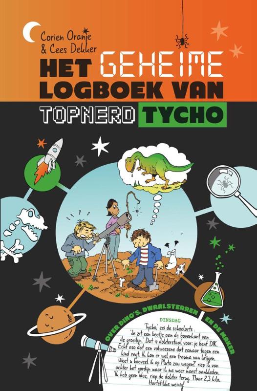 Omslag van Het geheime logboek van topnerd Tycho