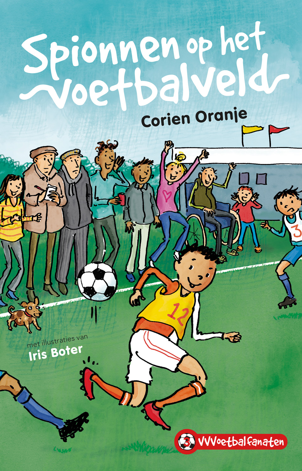 Omslag van Spionnen op het voetbalveld