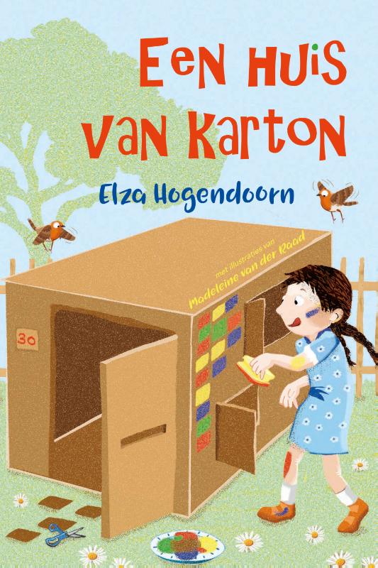 Omslag van Een huis van karton