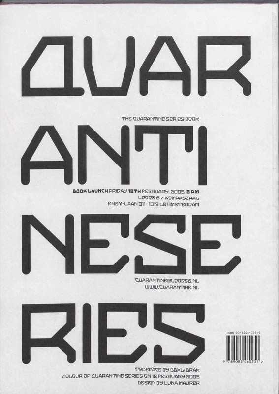 Omslag van The Quarantine Series Book