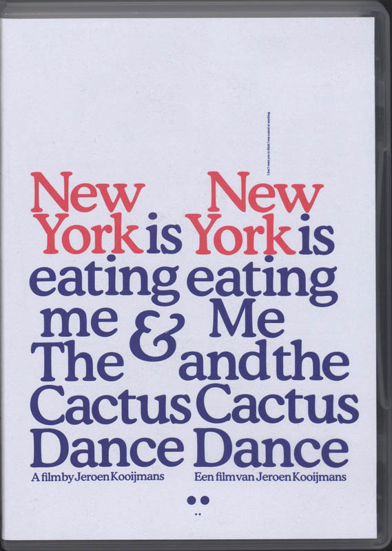 Omslag van New York is Eating Me & The Cactus Dance