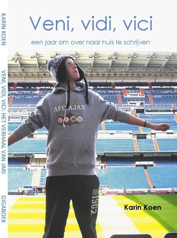 Omslag van Veni, vidi, vici, een jaar om over naar huis te schrijven