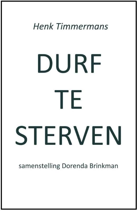 Omslag van Durf te sterven