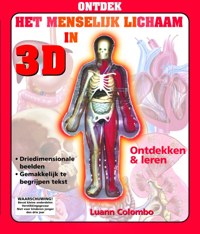 Omslag van Ontdek het menselijk lichaam in 3D