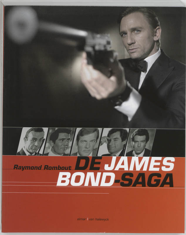 Omslag van James bond saga