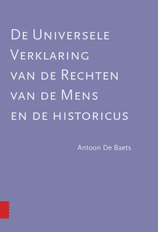 Omslag van De universele verklaring van de rechten van de mens en de historicus