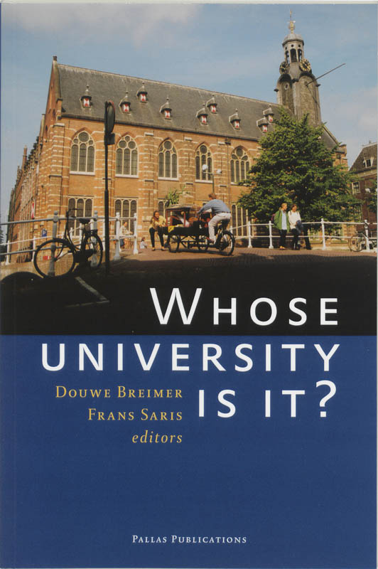 Omslag van Whose University Is It?