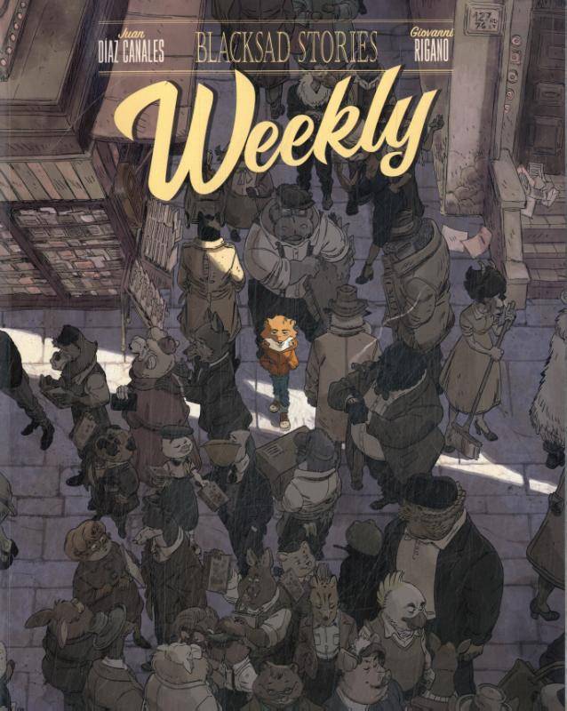 Omslag van Blacksad Stories: Weekly SC