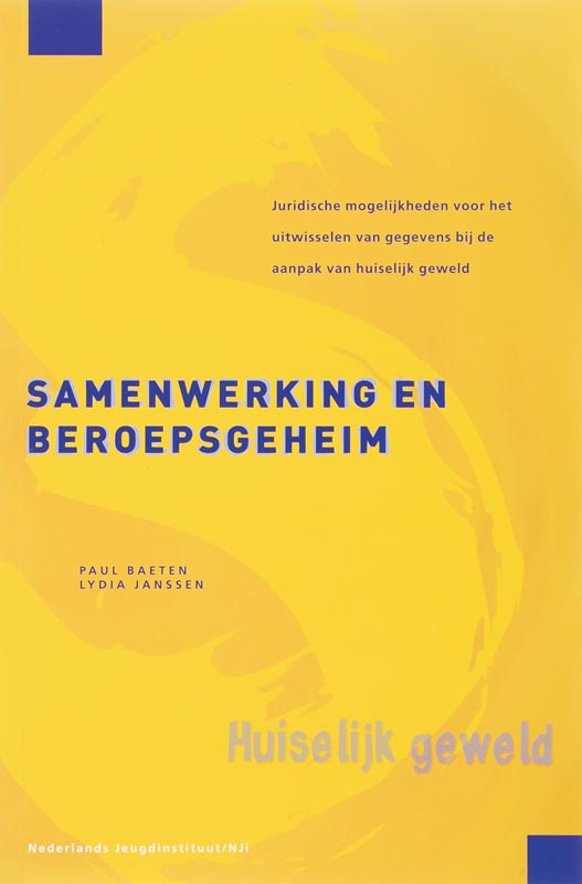 Omslag van Samenwerking en beroepsgeheim