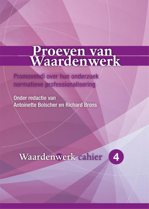 Omslag van Proeven van Waardenwerk