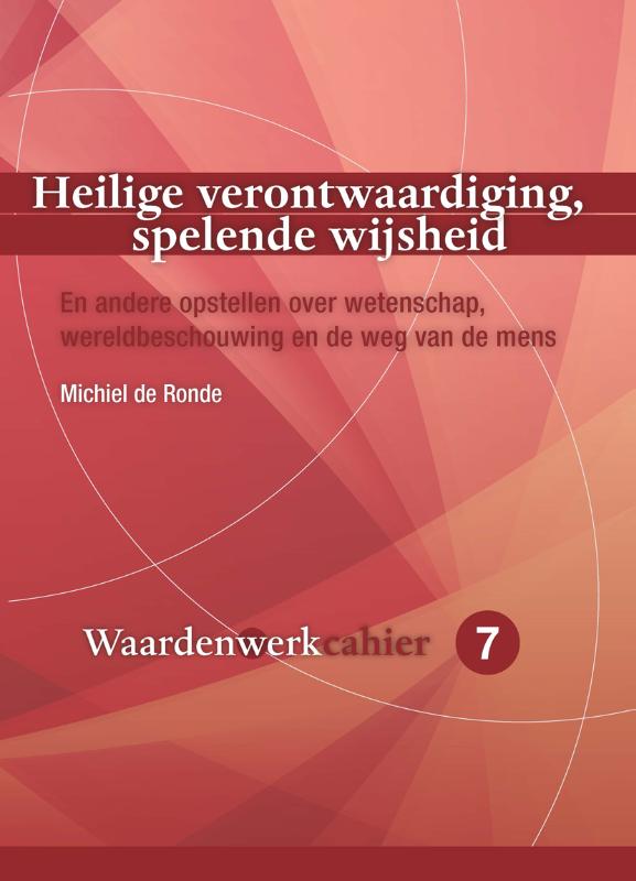 Omslag van Heilige verontwaardiging, spelende wijsheid
