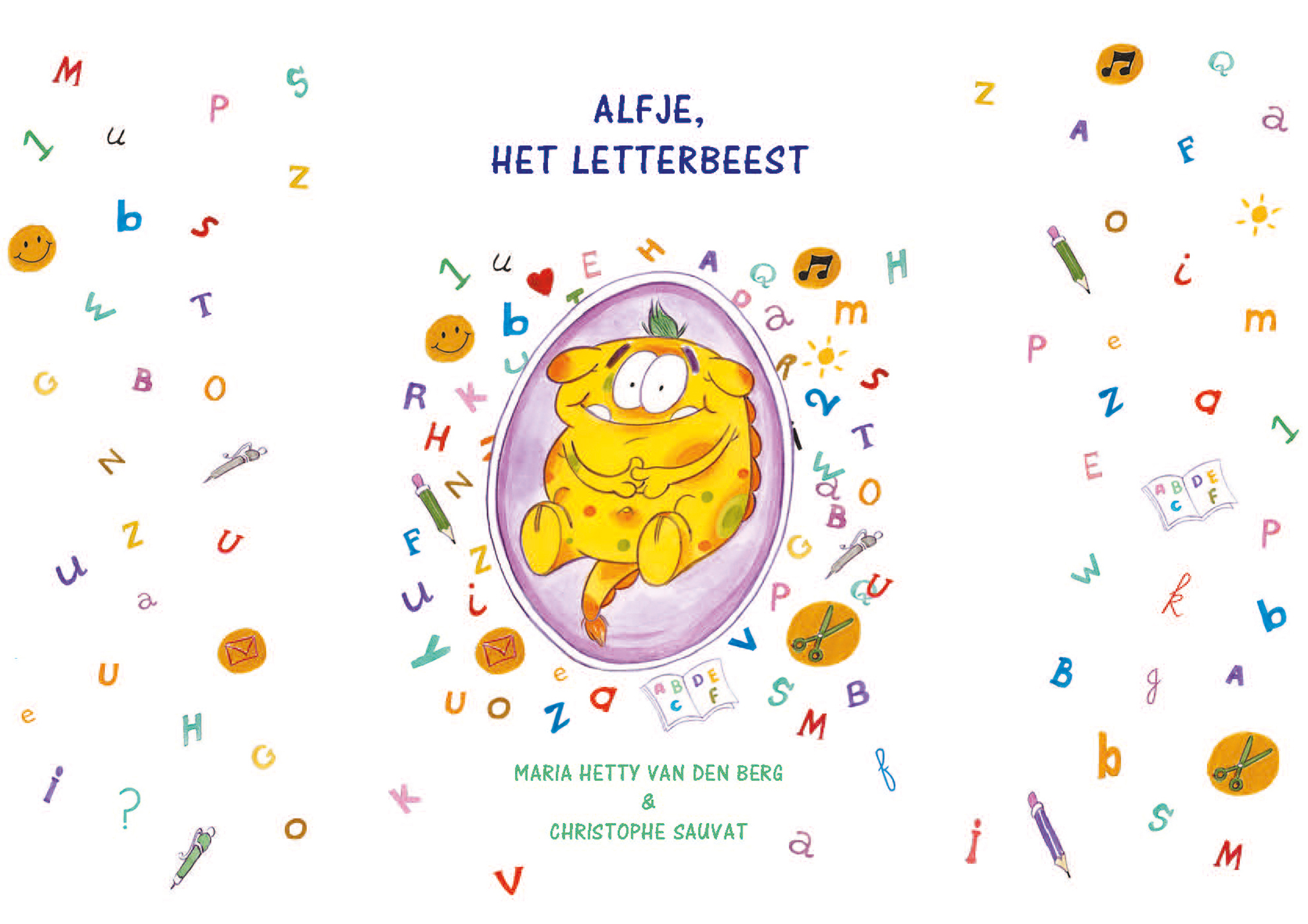 Omslag van Alfje, het letterbeest