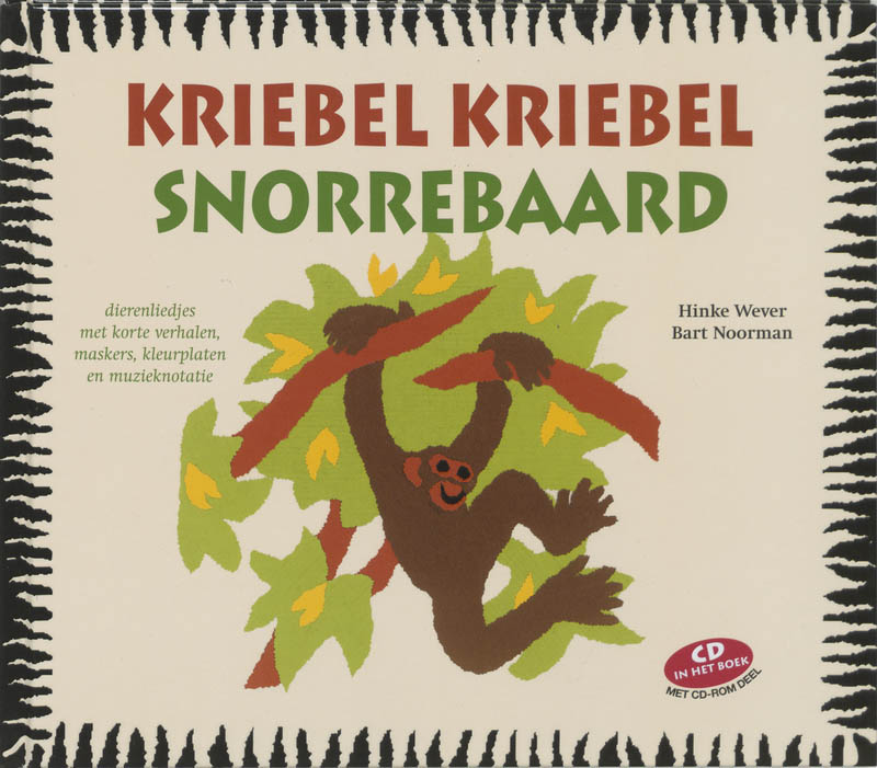 Omslag van Kriebel kriebel snorrebaard