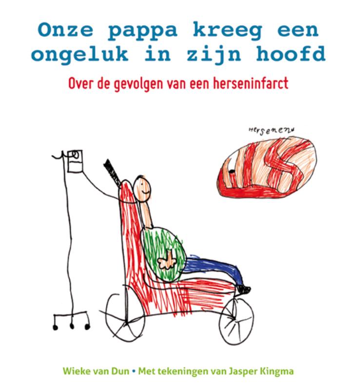 Omslag van Onze pappa kreeg een ongeluk in zijn hoofd