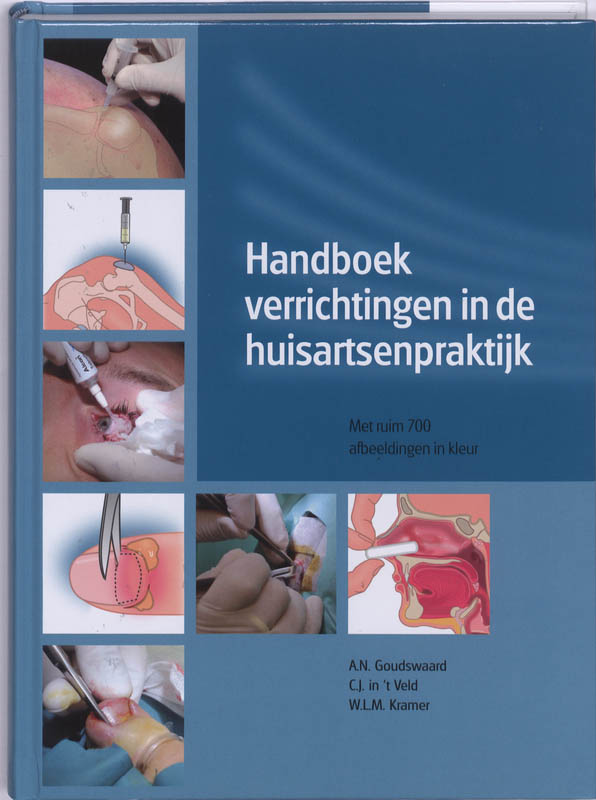 Omslag van Handboek verrichtingen in de huisartsenpraktijk