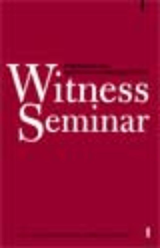 Omslag van Witness Seminar