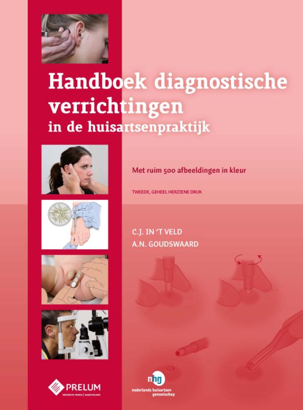 Omslag van Handboek diagnostische verrichtingen in de huisartsenpraktijk