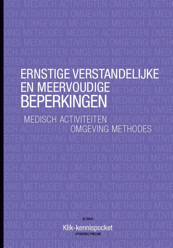 Omslag van Ernstig verstandelijke en meervoudige beperkingen