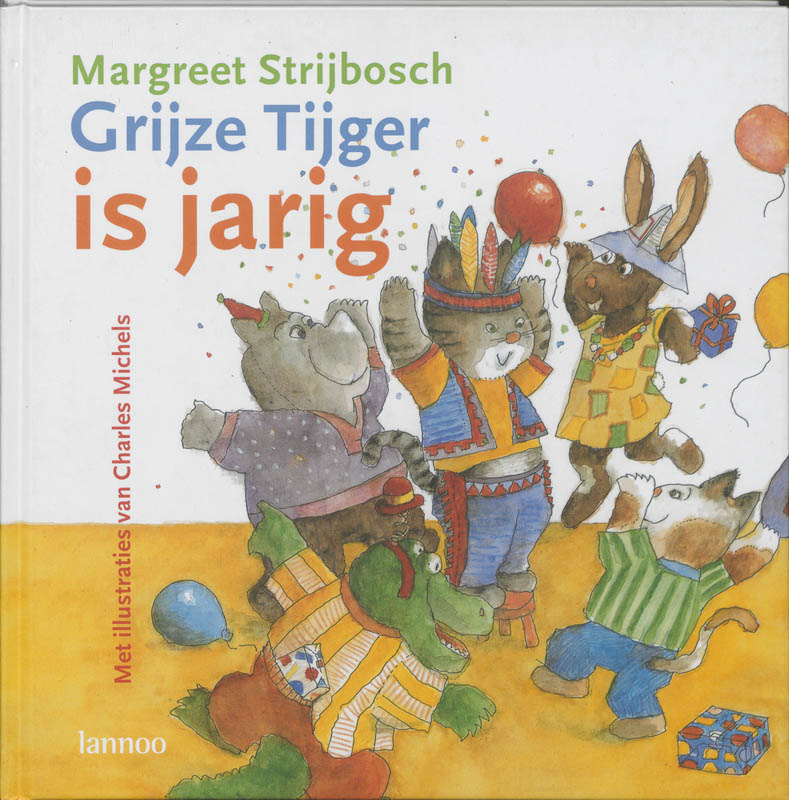 Omslag van Grijze tijger is jarig
