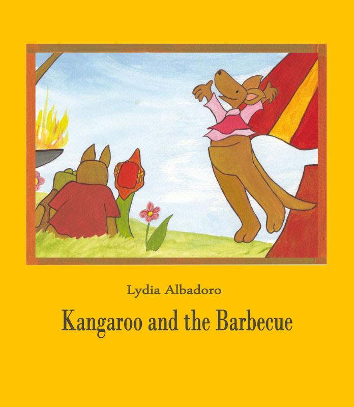 Omslag van Kangaroo and the barbecue