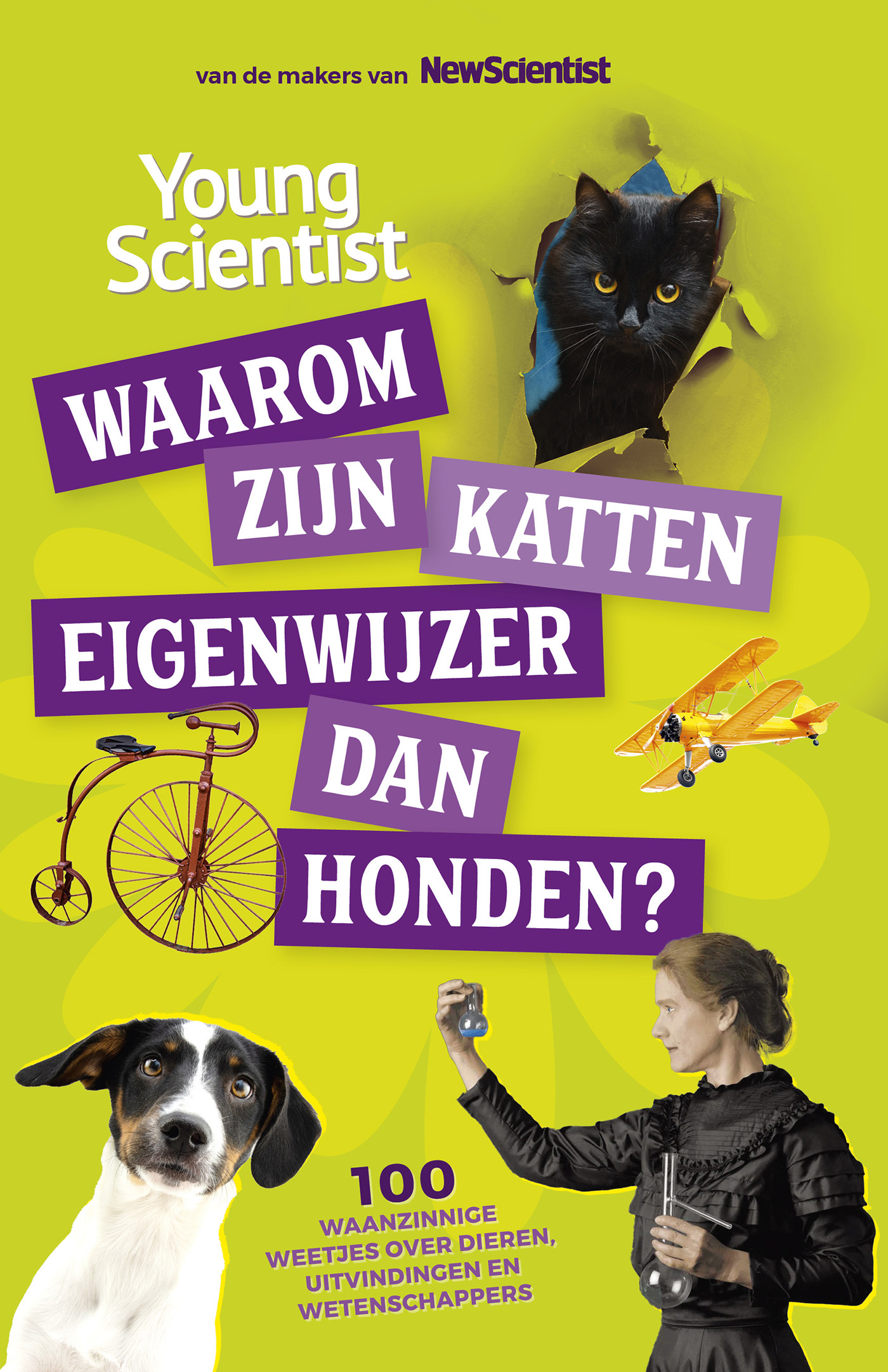 Omslag van Waarom zijn katten eigenwijzer dan honden?