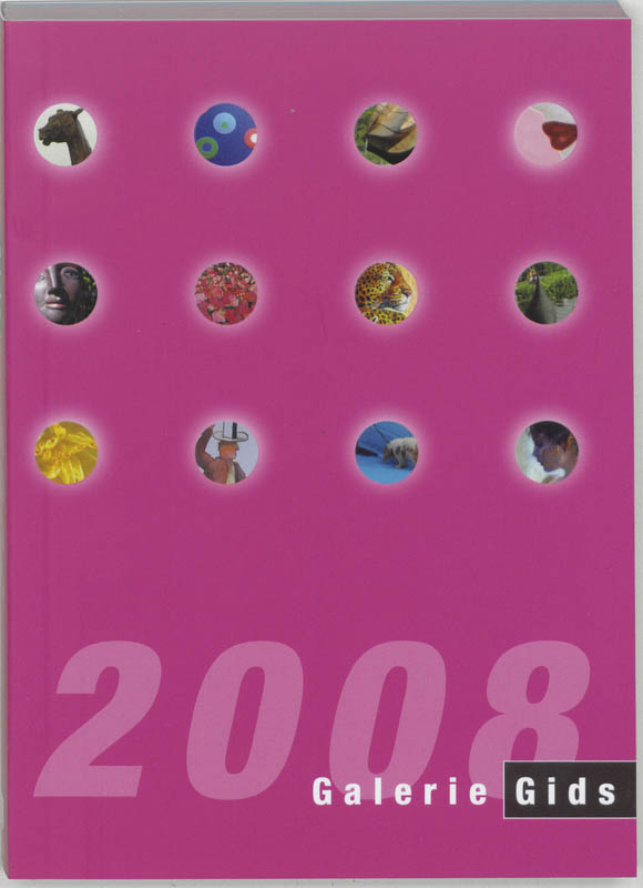 Omslag van Galeriegids 2008