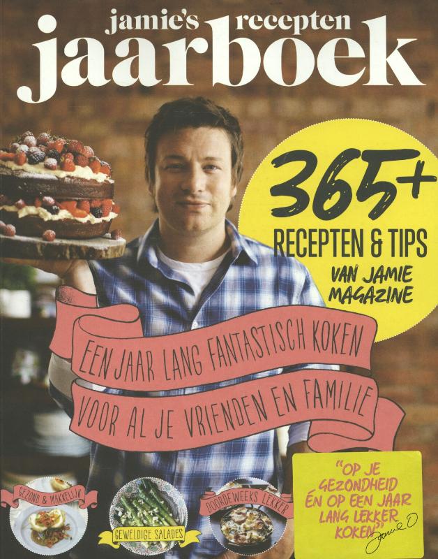 Omslag van Jamies recepten jaarboek