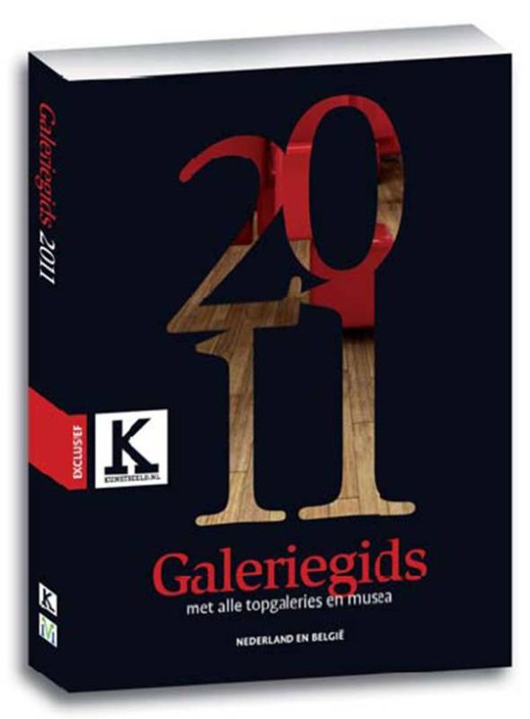 Omslag van Galeriegids 2011
