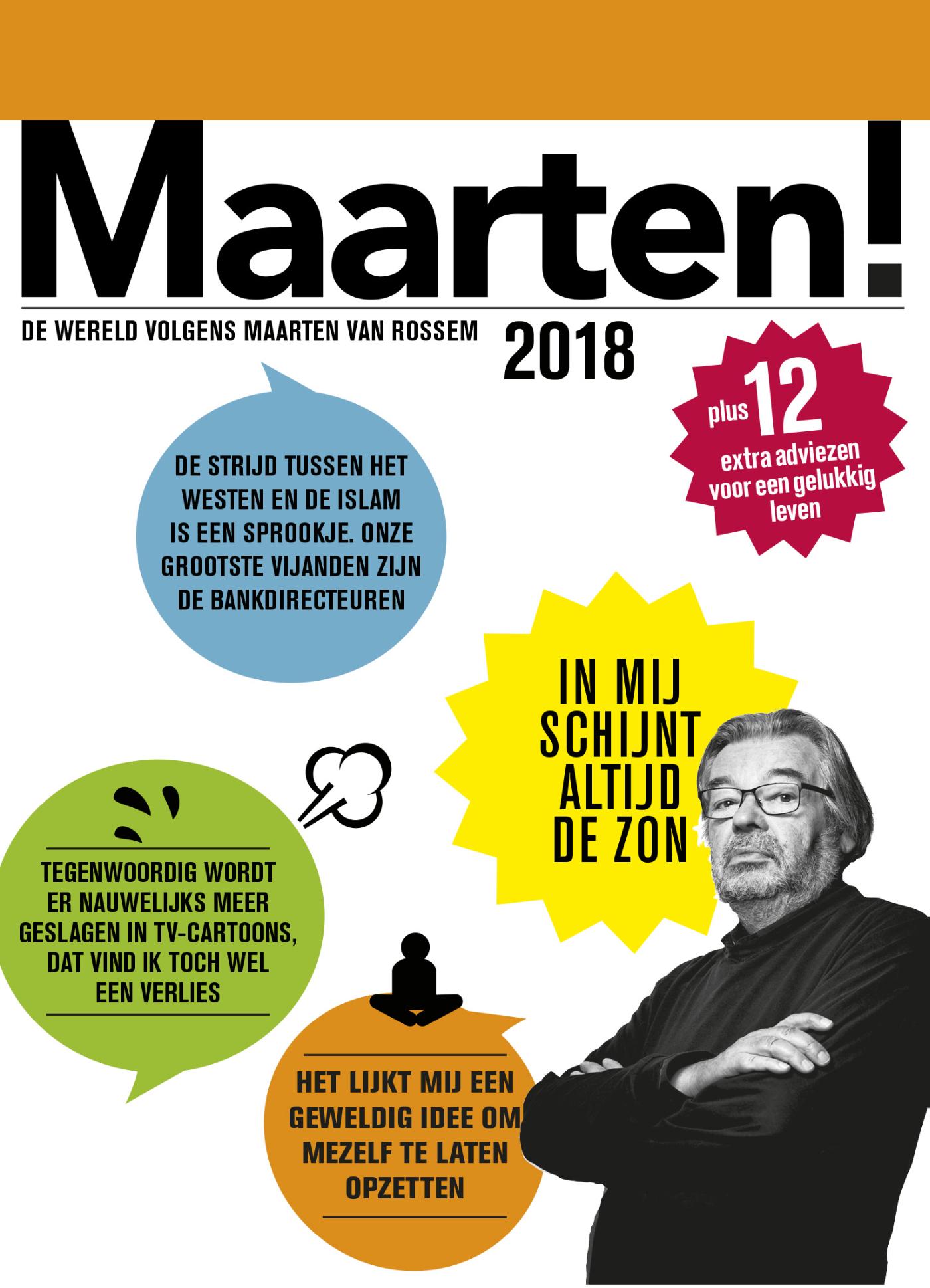 Omslag van Maarten! Scheurkalender 2018