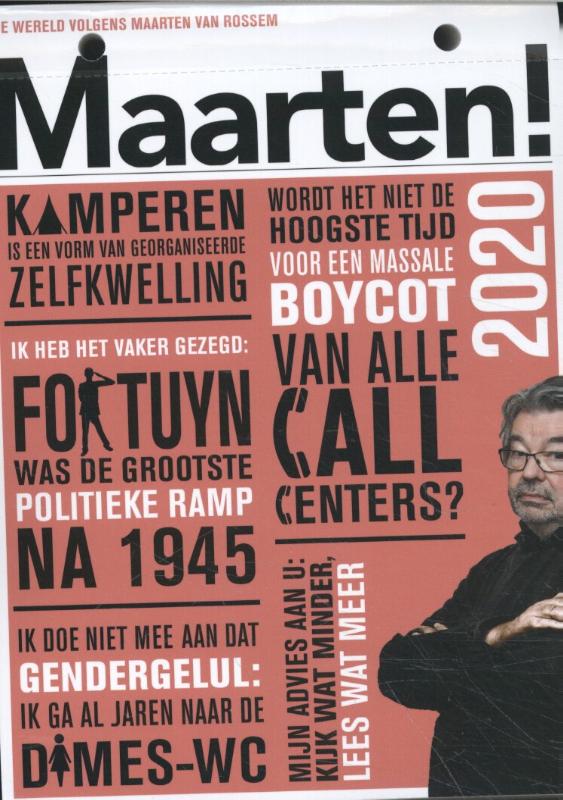 Omslag van 2020