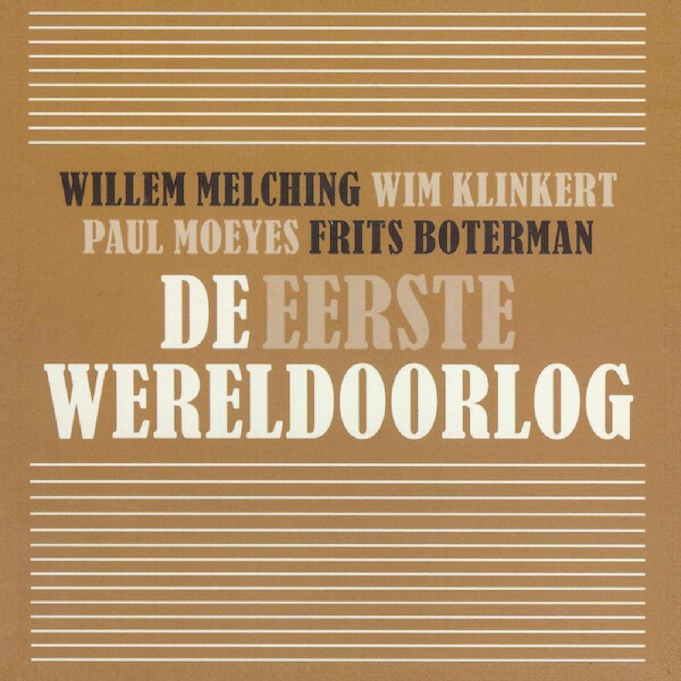 Omslag van De eerste wereldoorlog