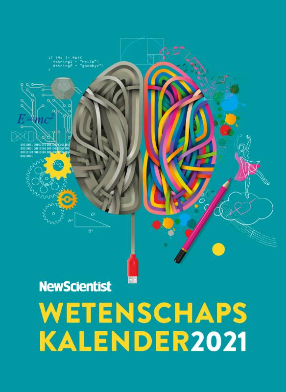 Omslag van Wetenschapskalender 2021