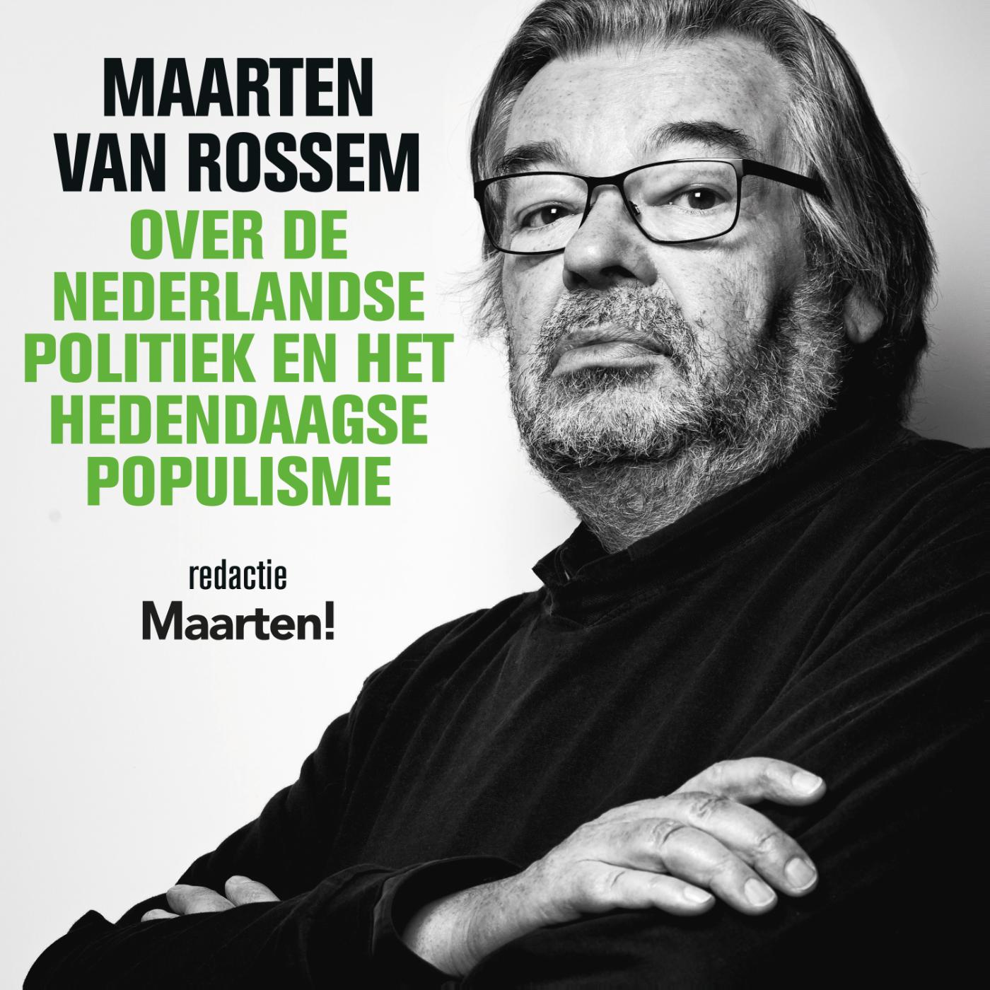 Omslag van Maarten van Rossem over de Nederlandse politiek en het hedendaagse populisme