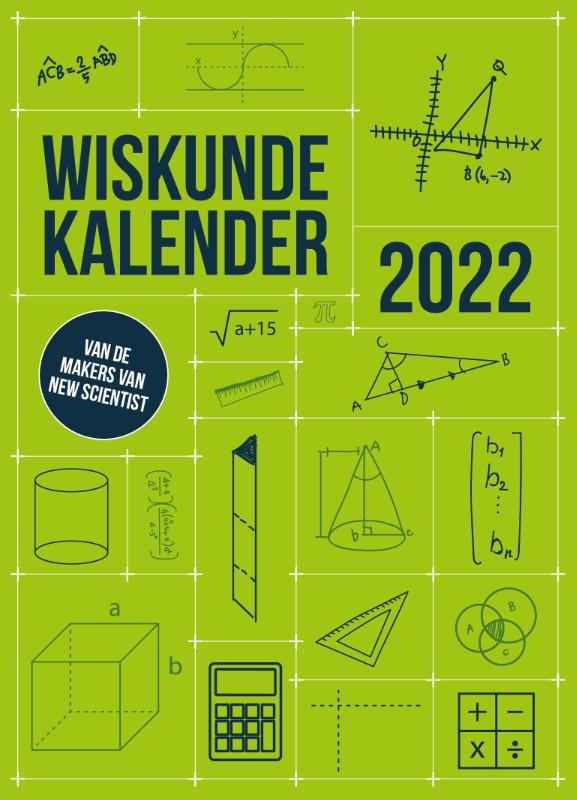Omslag van Wiskundekalender 2022