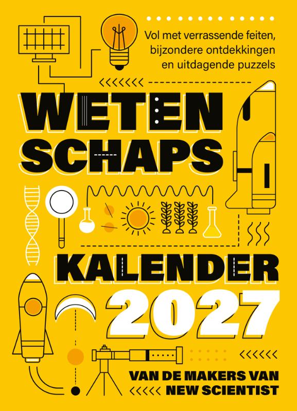 Omslag van Wetenschapskalender 2027