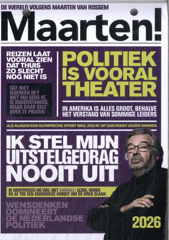 Omslag van Maarten! Scheurkalender 2026