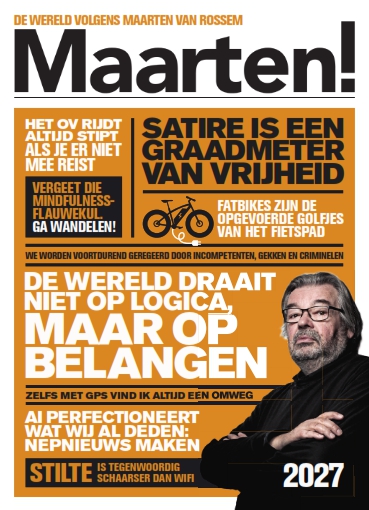 Omslag van Maarten! Scheurkalender 2027