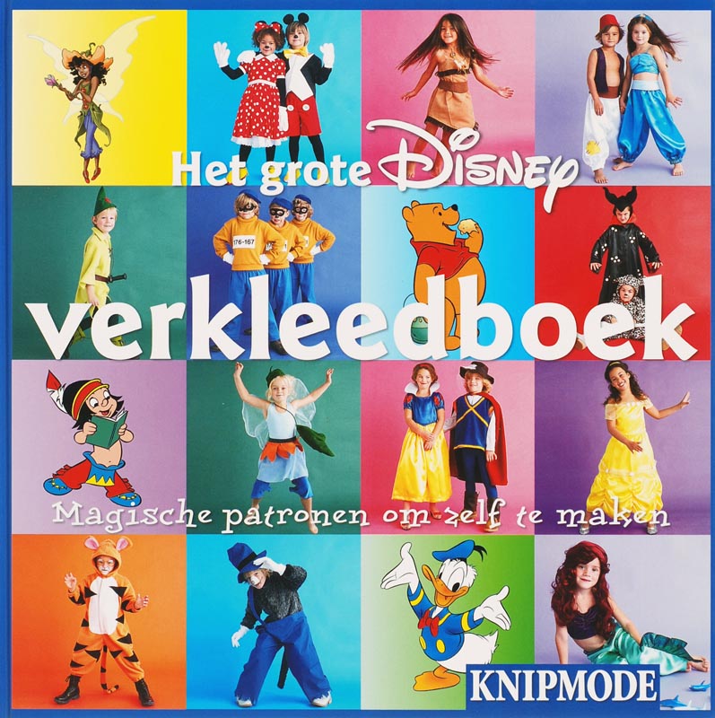 Omslag van Het grote Disney Verkleedboek