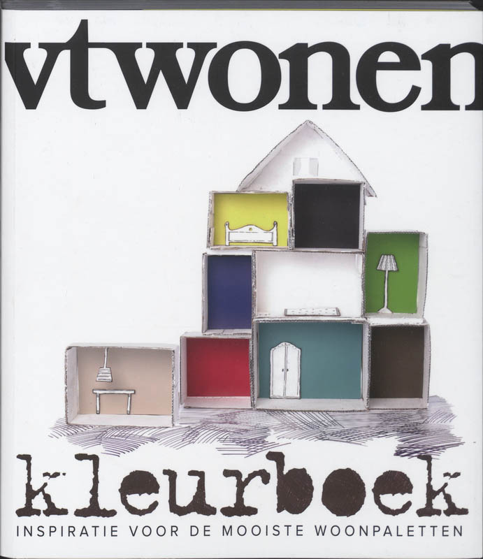 Omslag van VT Wonen Kleurenboek
