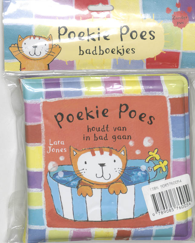 Omslag van Poekie Poes houdt van in bad gaan set 3 ex