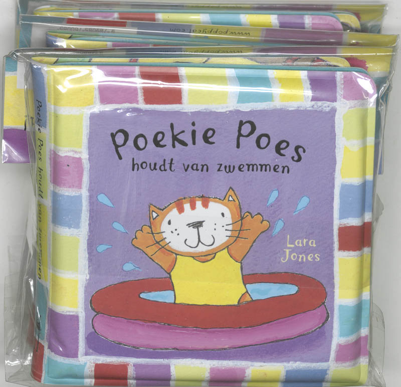 Omslag van Poekie Poes houdt van zwemmen set 3 ex